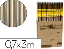 Film fleuriste maildor polypropylène transparent rouleau 0.70x3m 40m2
