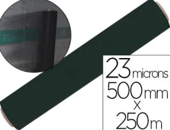 Film étirable 500mmx250m épaisseur 23 microns bonne adhérence coloris noir