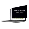 Filtre confidentialité fellowes privascreen 15.6" grand écran protection maximale portable réversible 346x195mm