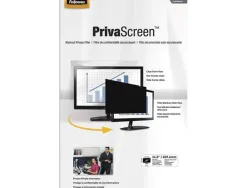 Filtre confidentialité fellowes privascreen 24" grand écran protection maximale portable réversible 521x327mm