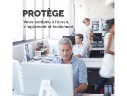 Filtre confidentialite fellowes privascreen 23.8 (16:9) coloris noir