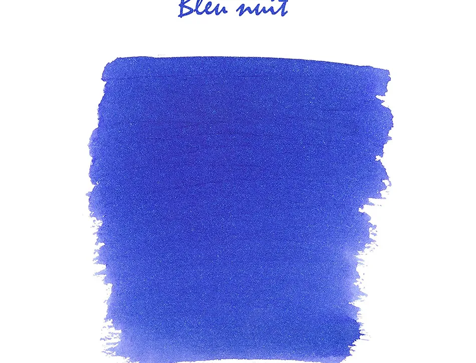 Flacon d'encre j.herbin bleu nuit 30ml