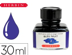 Flacon d'encre j.herbin bleu nuit 30ml