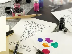 Flacon d'encre j.herbin eclat de saphir 30ml