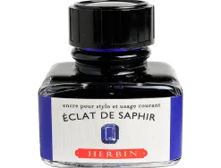 Flacon d'encre j.herbin eclat de saphir 30ml