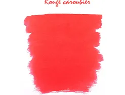 Flacon d'encre j.herbin rouge caroubier 30ml