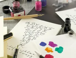 Flacon d'encre j.herbin violette pens e 30ml