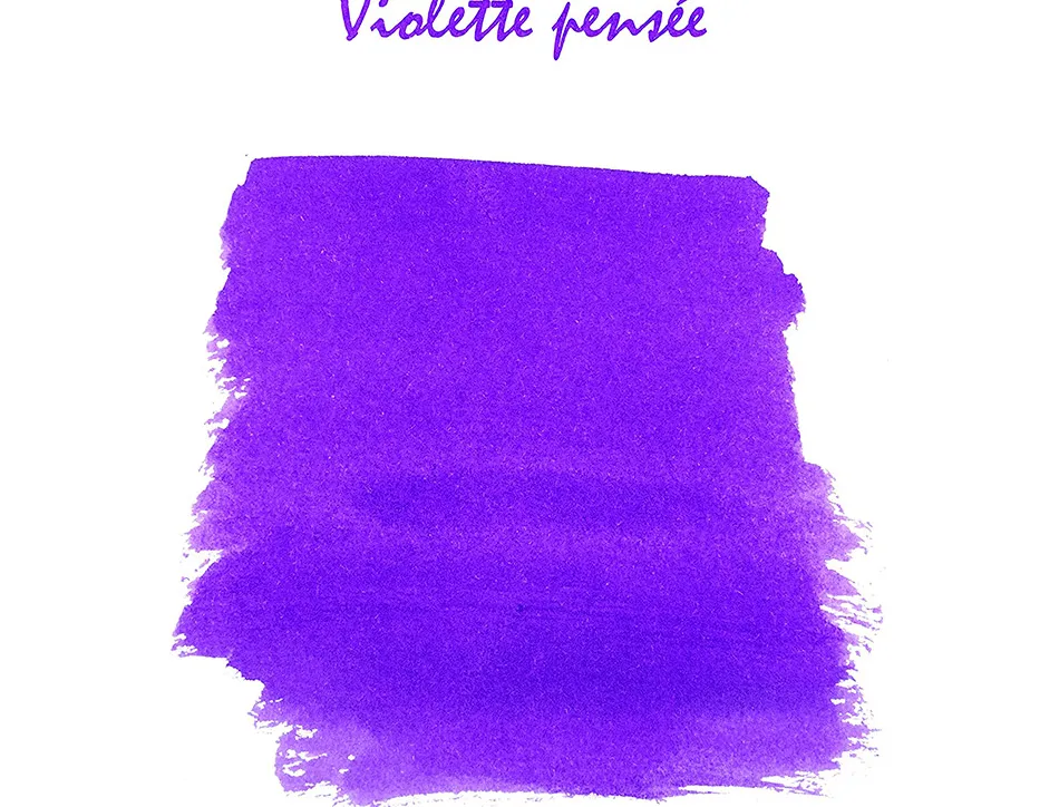 Flacon d'encre j.herbin violette pens e 30ml