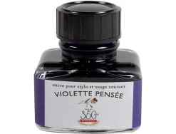 Flacon d'encre j.herbin violette pens e 30ml