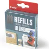 Flacon encre trodat rouleau encreur id protector 2ml coloris noir pack 3 unites