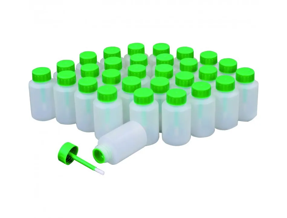 Flacon pinceaux o color vide contenance 80ml lot de 15 unites