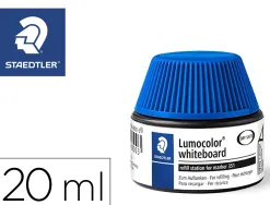 Flacon recharge staedtler lumocolor 351 de 20ml coloris bleu