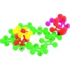 Fleurs a assembler vinco educational plastique souple et silencieux diametre 4 cm 190 pieces