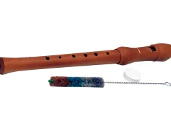 Flûte à bec hohner en bois de poirier 9501 2 pièces boîte de luxe