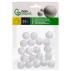 Forme liderpapel mousse polystyrene petites boules diametre 2cm coloris blanc sachet 20 unites