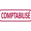 Formule commerciale trodat xprint comptabilisé empreinte 44x15mm encrage automatique rechargeable rouge