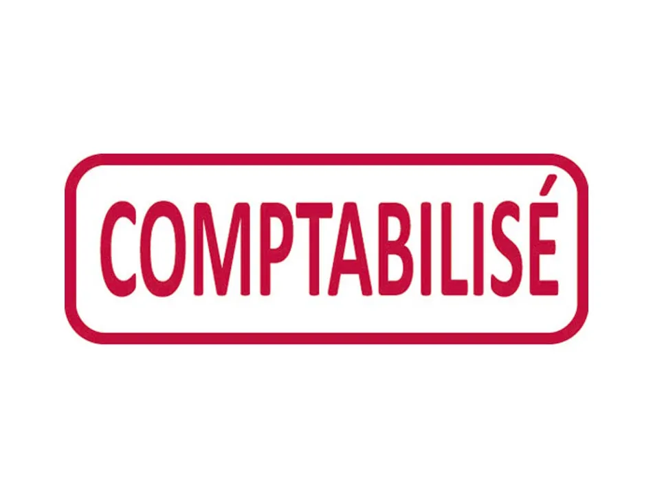 Formule commerciale trodat xprint comptabilisé empreinte 44x15mm encrage automatique rechargeable rouge