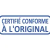 Formule commerciale trodat xprint certifié conforme à l'original empreinte 44x15mm encrage automatique rechargeable bleu