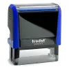 Formule commerciale trodat xprint saisi le empreinte 44x15mm encrage automatique rechargeable bleu