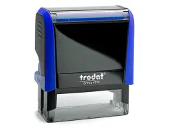 Formule commerciale trodat xprint saisi le empreinte 44x15mm encrage automatique rechargeable bleu