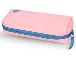 Fourre-tout antartik 1 compartiment rectangulaire modele basic pack 80x55x210mm coloris rose