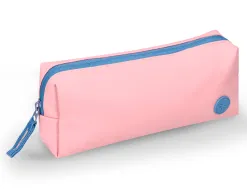Fourre-tout antartik 1 compartiment rectangulaire modele basic pack 80x55x210mm coloris rose