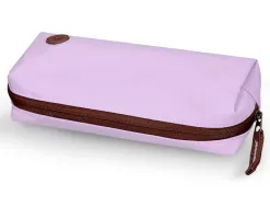 Fourre-tout antartik 1 compartiment rectangulaire modele basic pack 80x55x210mm coloris lilas