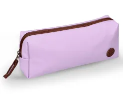 Fourre-tout antartik 1 compartiment rectangulaire modele basic pack 80x55x210mm coloris lilas
