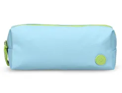 Fourre-tout antartik 1 compartiment rectangulaire modele basic pack 80x55x210mm coloris turquoise