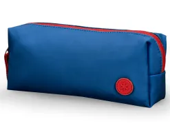 Fourre-tout antartik 1 compartiment rectangulaire modele basic pack 80x55x210mm coloris bleu marine