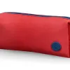 Fourre-tout antartik 1 compartiment rectangulaire modele basic pack 80x55x210mm coloris rouge grenat
