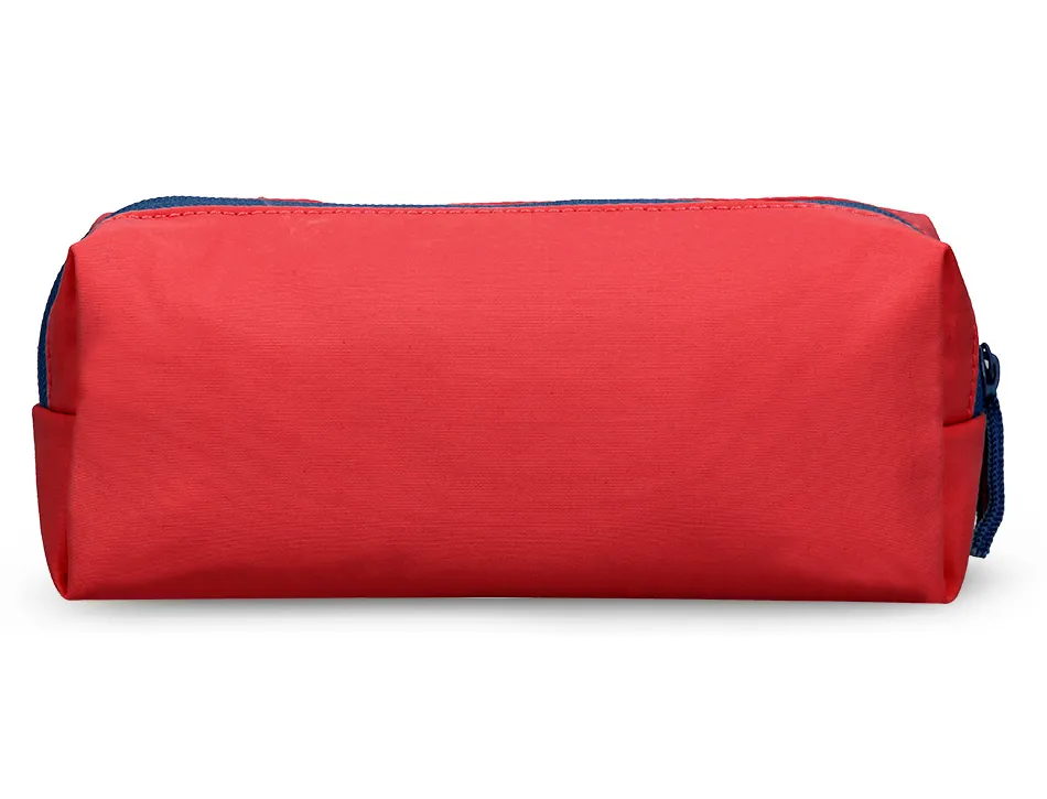 Fourre-tout antartik 1 compartiment rectangulaire modele basic pack 80x55x210mm coloris rouge grenat