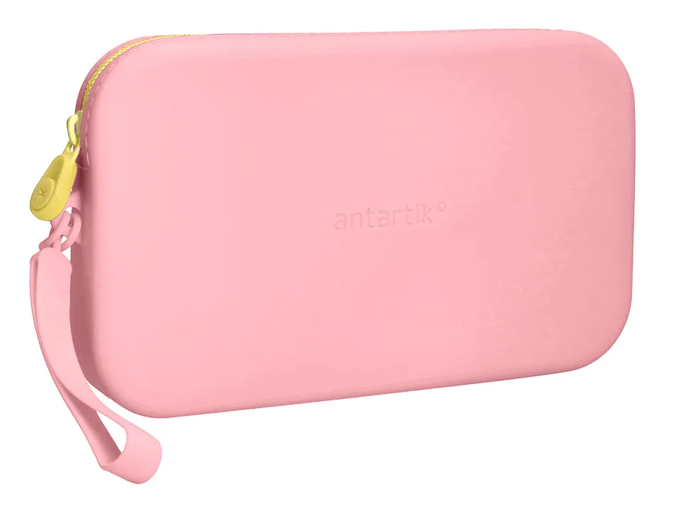 Fourre-tout antartik plat en silicone modele tropical dive 190x120x25mm coloris rose