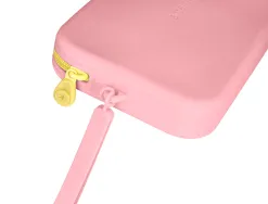 Fourre-tout antartik plat en silicone modele tropical dive 190x120x25mm coloris rose