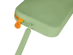 Fourre-tout antartik plat en silicone modele tropical dive 190x120x25mm coloris vert amande