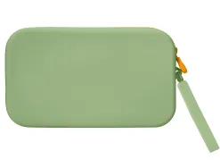 Fourre-tout antartik plat en silicone modele tropical dive 190x120x25mm coloris vert amande