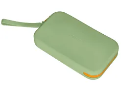Fourre-tout antartik plat en silicone modele tropical dive 190x120x25mm coloris vert amande