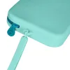 Fourre-tout antartik plat en silicone modele tropical dive 190x120x25mm coloris vert menthe