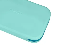 Fourre-tout antartik plat en silicone modele tropical dive 190x120x25mm coloris vert menthe