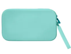 Fourre-tout antartik plat en silicone modele tropical dive 190x120x25mm coloris vert menthe