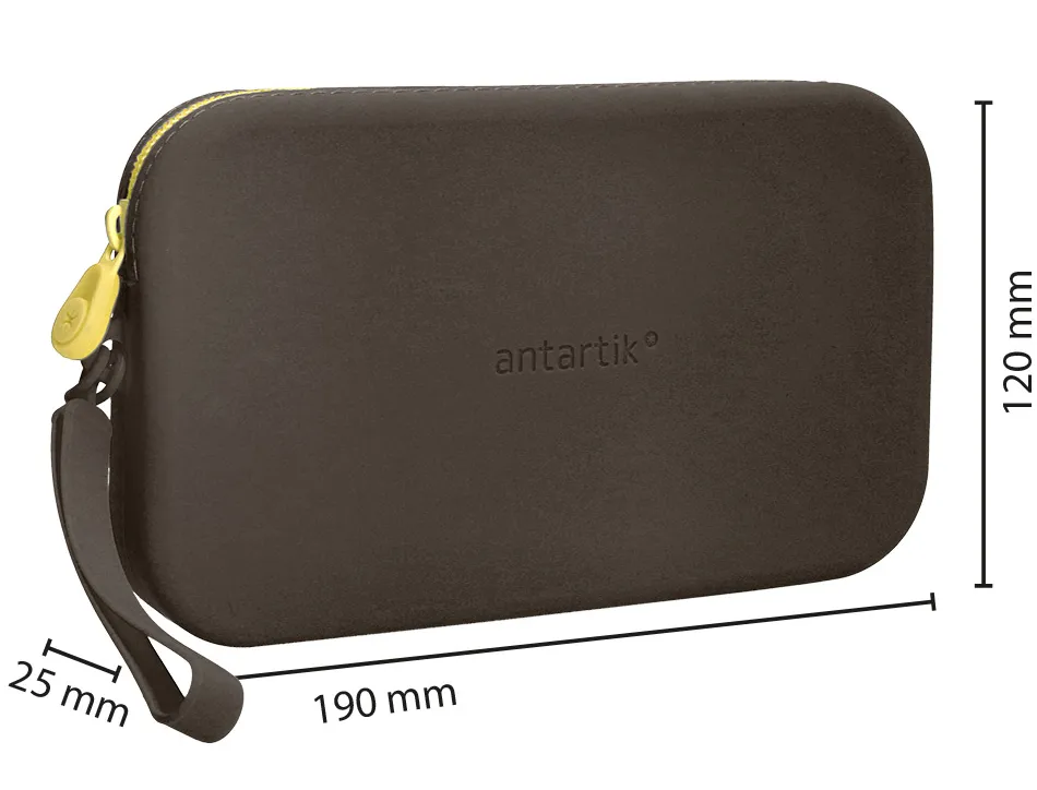 Fourre-tout antartik plat en silicone modele tropical dive 190x120x25mm coloris noir