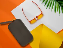 Fourre-tout antartik plat en silicone modele tropical dive 190x120x25mm coloris noir
