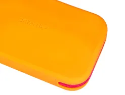 Fourre-tout antartik plat en silicone modele tropical dive 190x120x25mm coloris orange