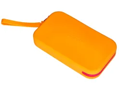 Fourre-tout antartik plat en silicone modele tropical dive 190x120x25mm coloris orange