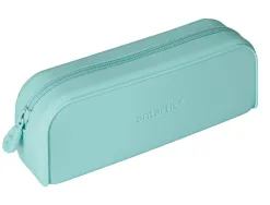 Fourre-tout antartik rectangulaire 1 compartiment en silicone modele prisma 185x50x75mm coloris vert