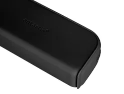Fourre-tout antartik rectangulaire 1 compartiment en silicone modele prisma 185x50x75mm coloris noir