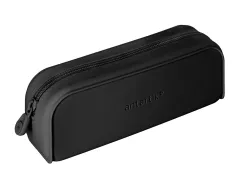 Fourre-tout antartik rectangulaire 1 compartiment en silicone modele prisma 185x50x75mm coloris noir