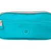 Fourre-tout antartik rectangulaire 2 compartiments modele fusion flex 100x60x220mm coloris turquoise