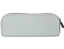 Fourre-tout antartik rectangulaire 1 compartiment en silicone modele prisma 185x50x75mm coloris gris