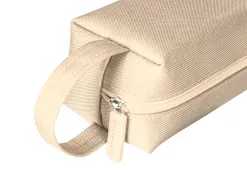Fourre-tout liderpapel 1 compartiment avec anse 21x7cm coloris beige